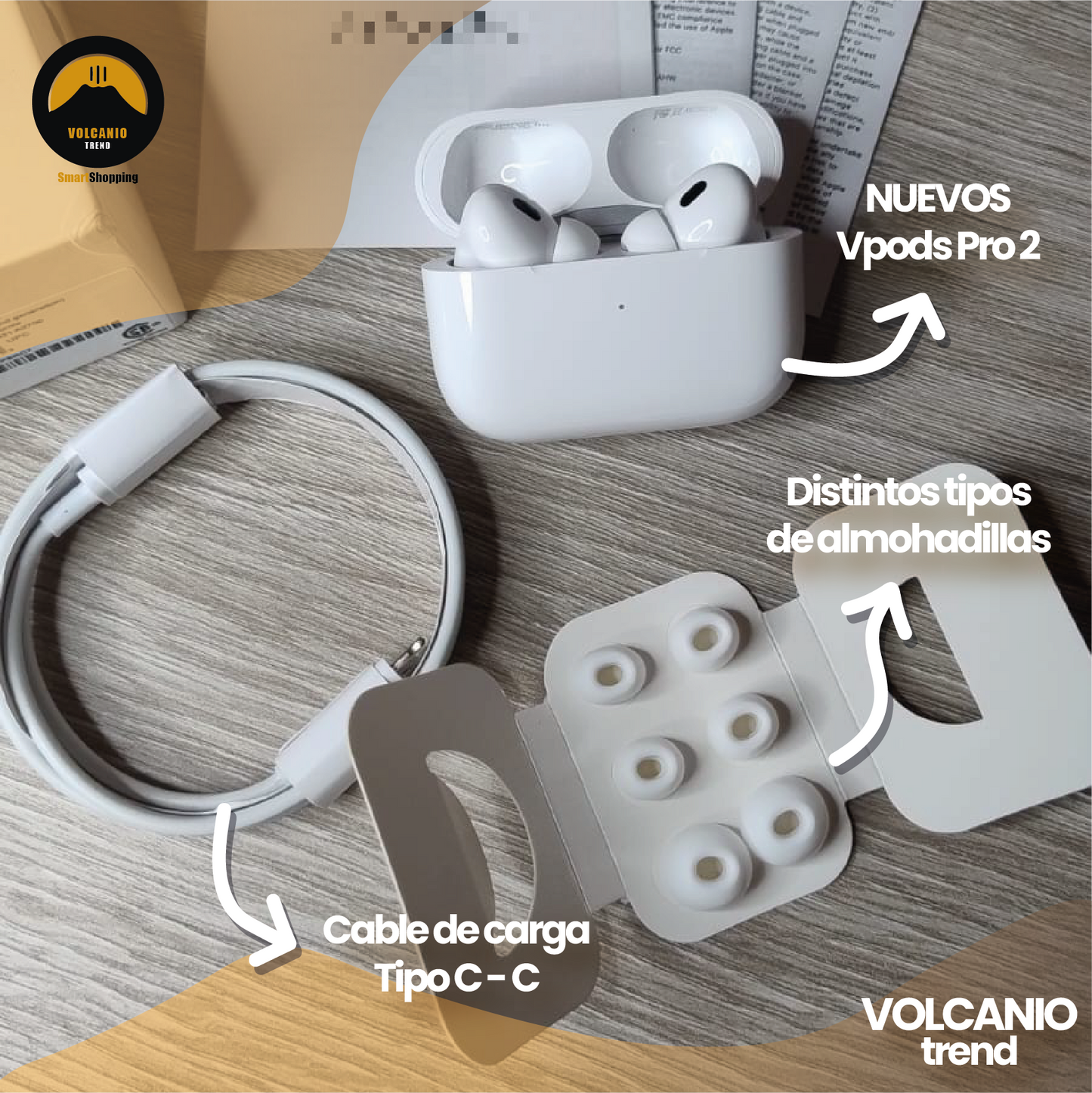 AUDIFONOS AIRPODS DE 2ª GENERACION